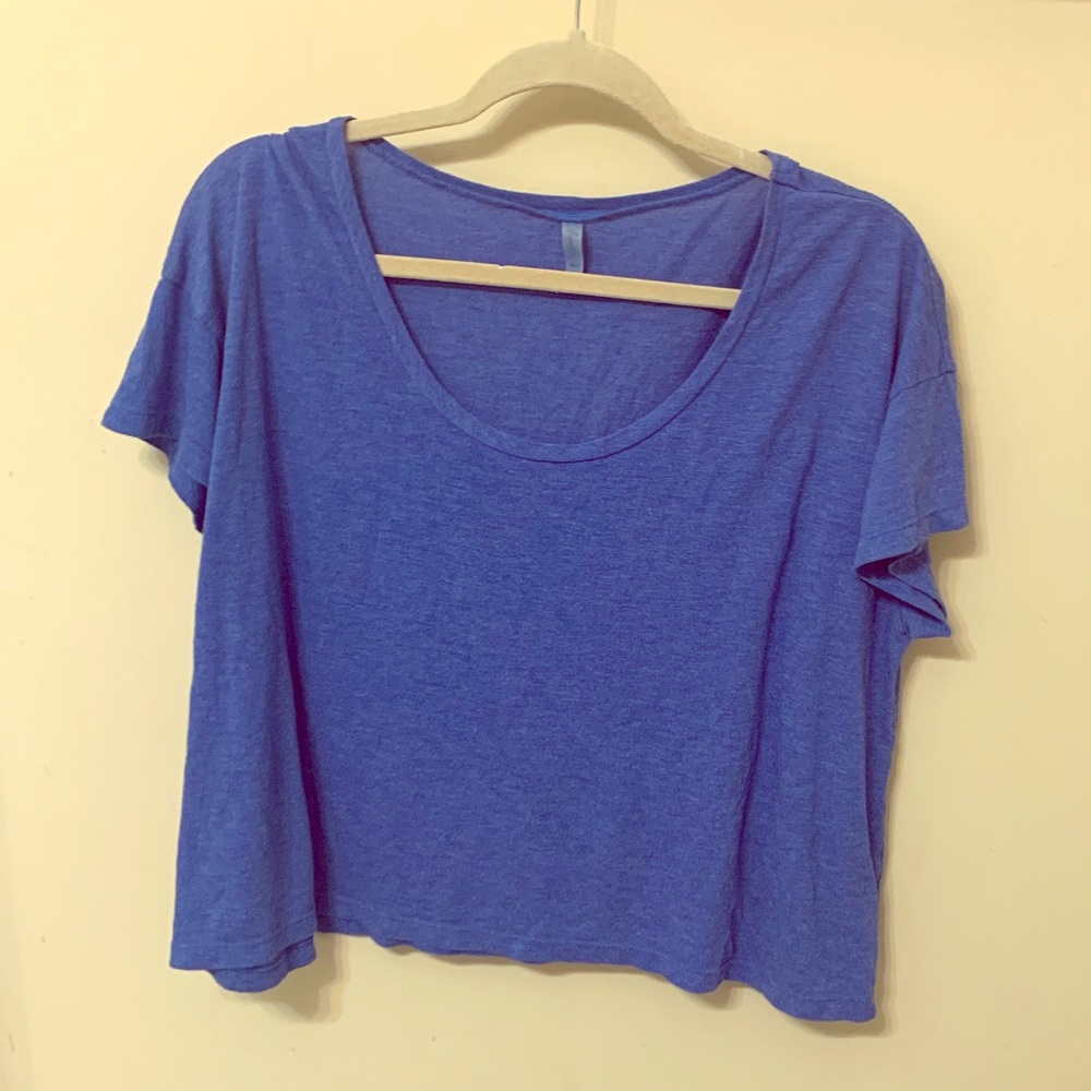 Blue Frenchi Crop Top from Nordstrom